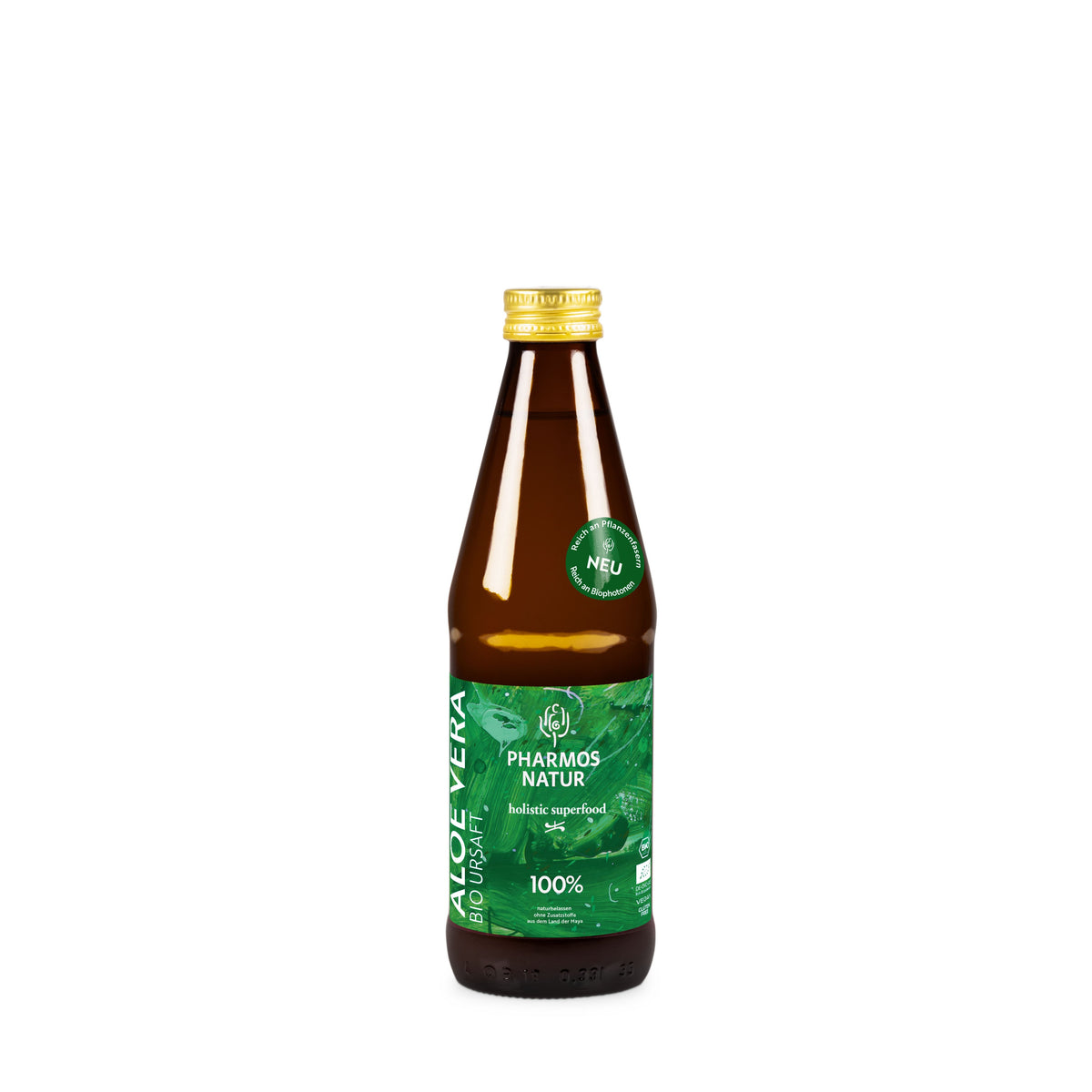 Kleingröße Flasche Aloe Vera Bio Ursaft aus 100 % Aloe Vera Bio Ursaf