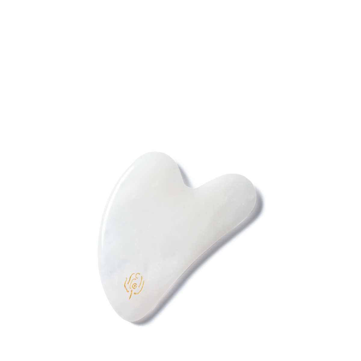 Clear Crystal Quartz Gua Sha aus Bergkristall für Gesichtsmassage und Pflegerituale