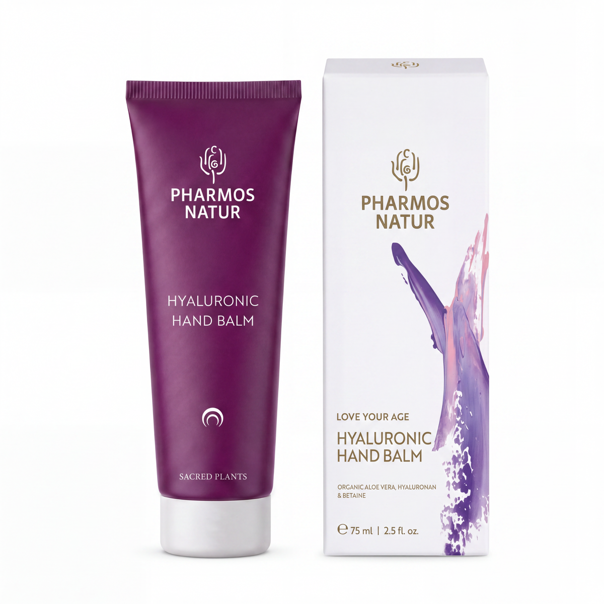 Hyaluronic Handbalm von Pharmos Natur mit Faltschachtel