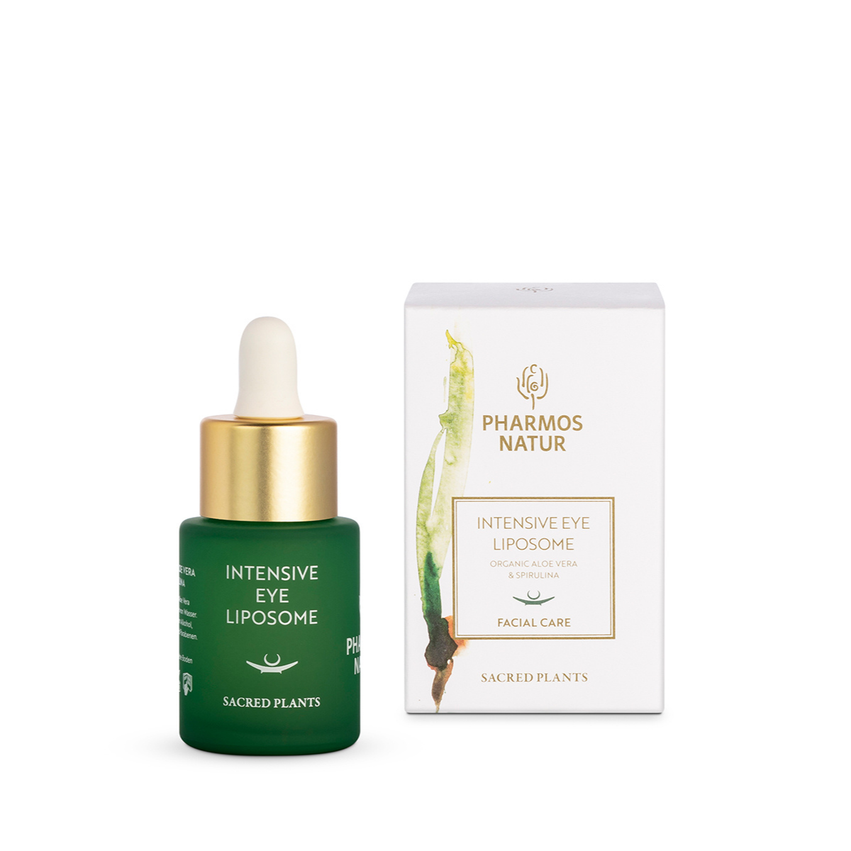 Intensive Eye Liposome Augengel mit Bio Aloe Vera, Spirulina und Liposomen für die tägliche Augenpflege