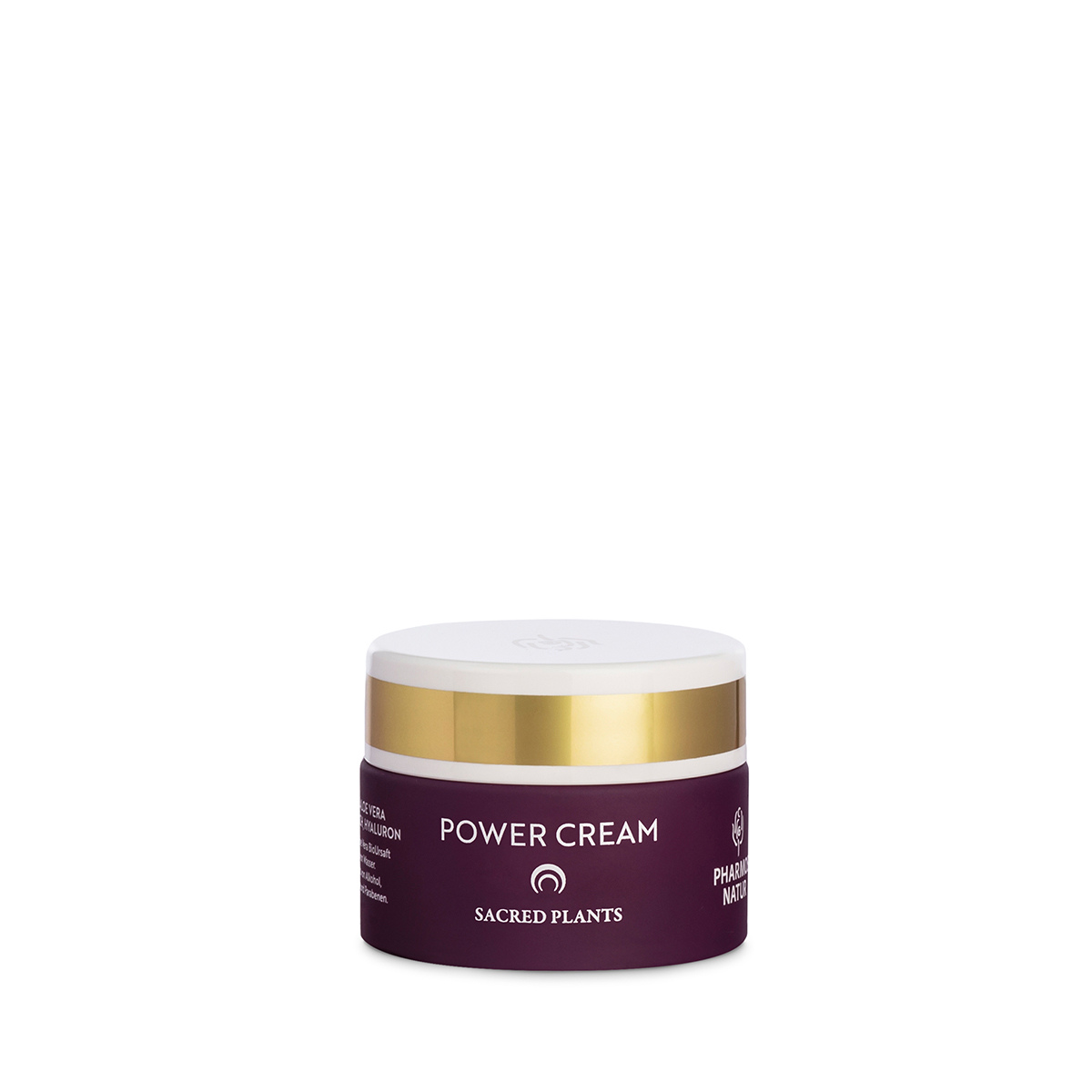 Power Cream Gesichtscreme mit Bio Aloe Vera, Avellanaöl, Moringa und Reishi