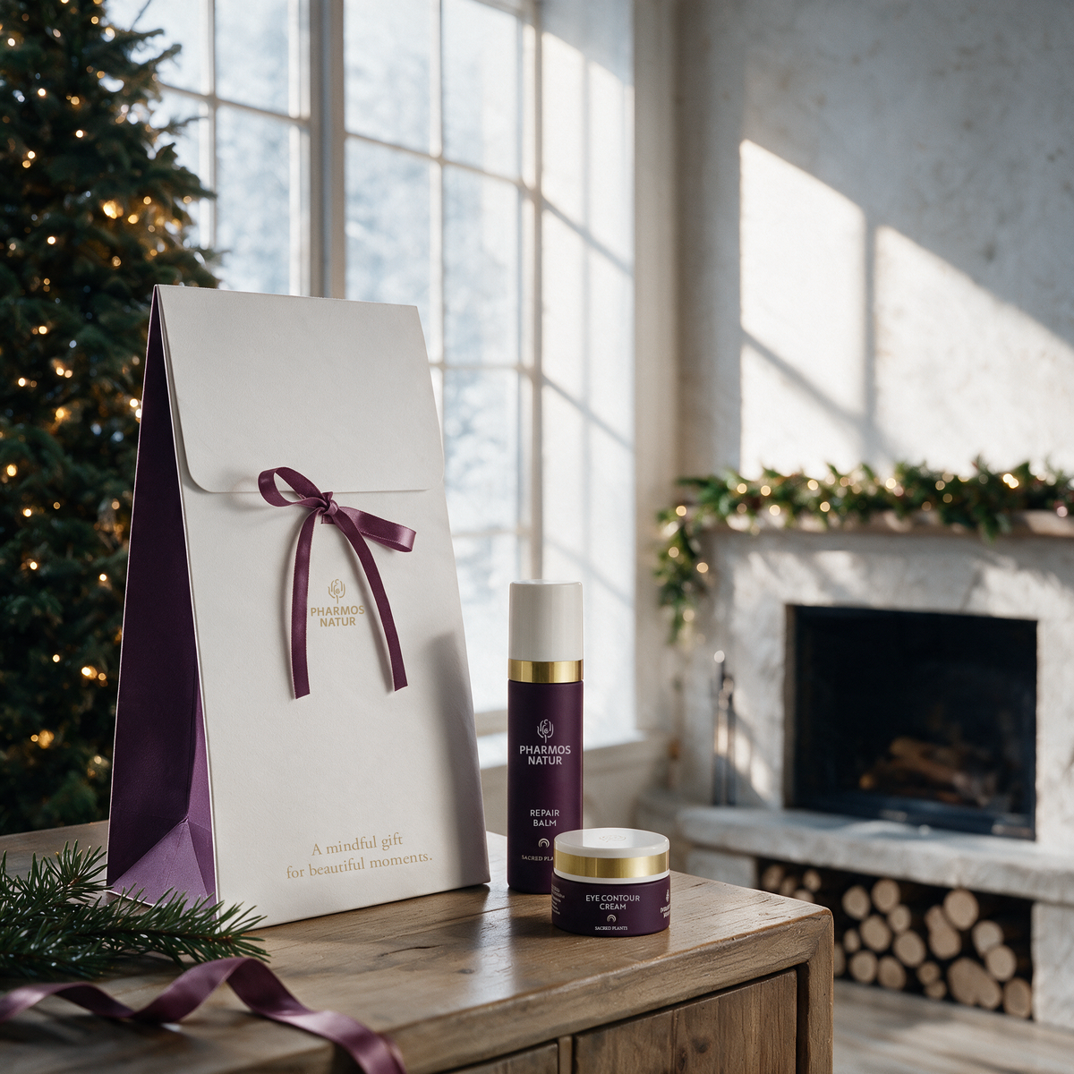 Christmas Set Repair Balm Eye Contour Cream Mood