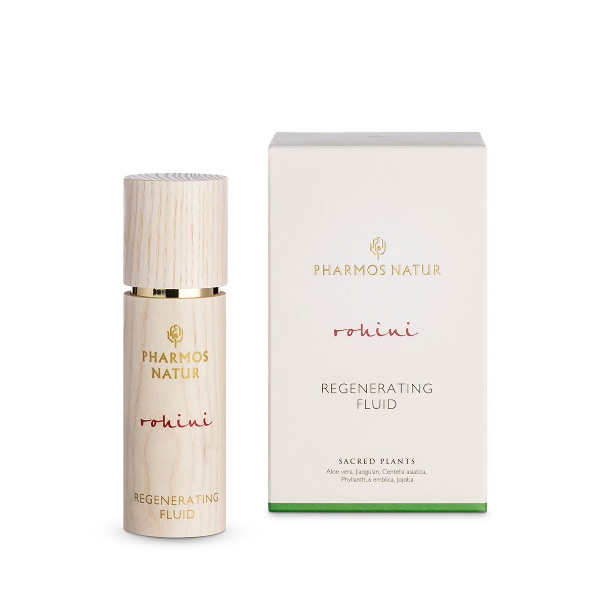 ROHINI FLUID Gesichtsserum mit Bio Aloe Vera, Centella Asiatica und Reishi