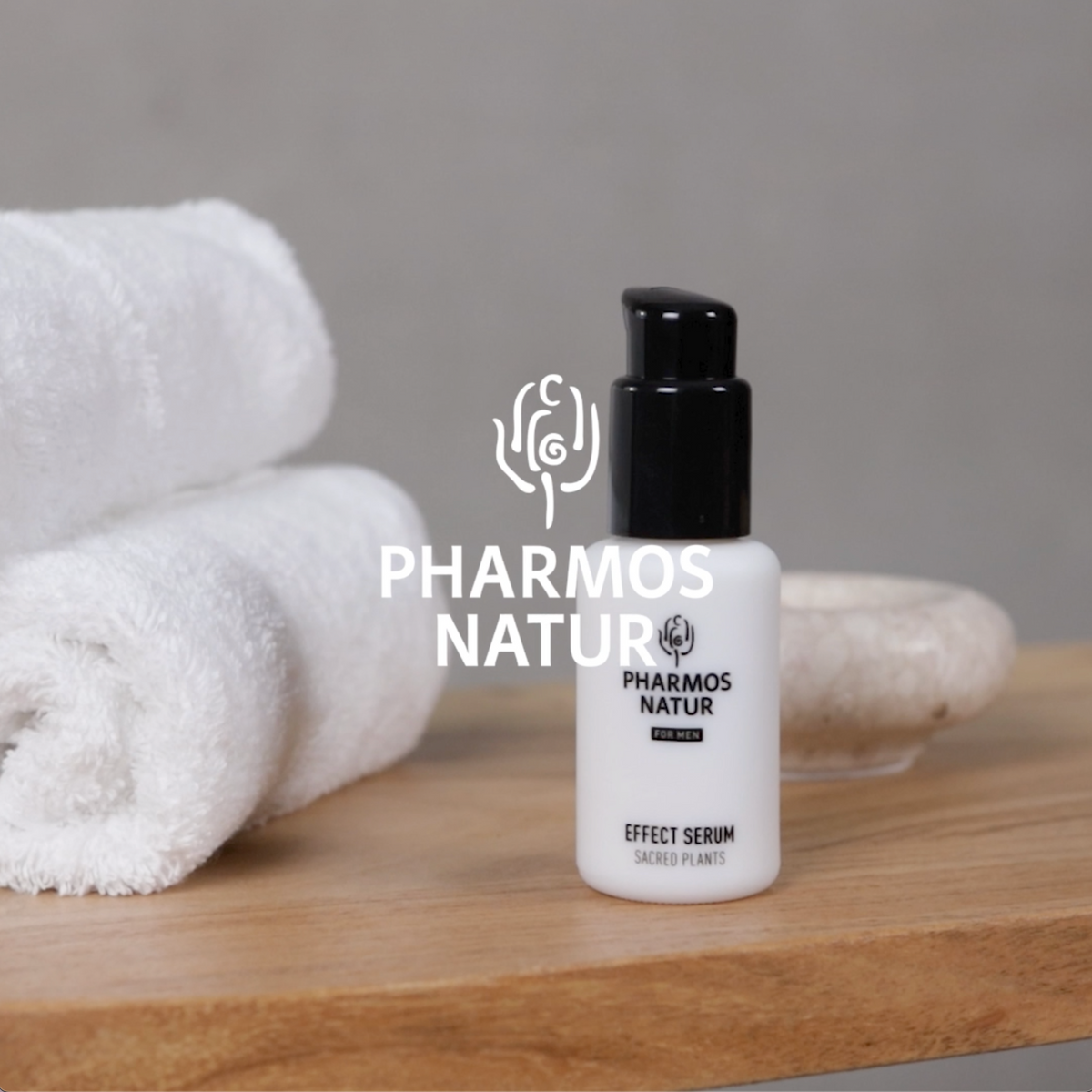 Erklärvideo Natur of Men Effect Serum durch Stefanie Seidl Trainer bei Pharmos Natur
