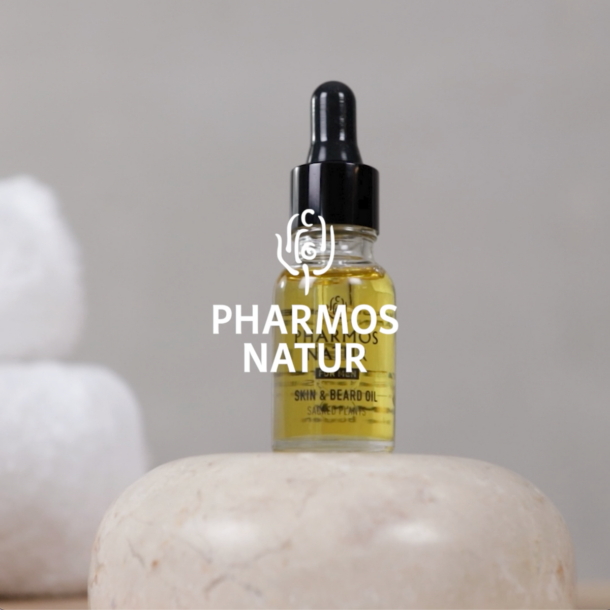 Erklärungsvideo Natur of Men Serie Skin and Beard Oil durch Bernadette Dalio international Trainer bei Pharmos Natur