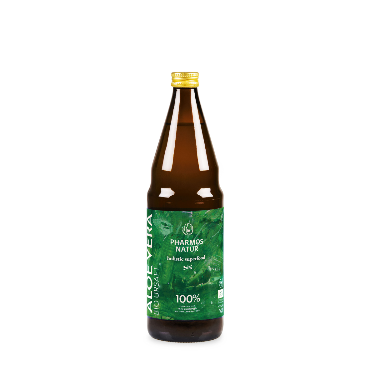 Flasche Aloe Vera Bio Ursaft aus 100 % Aloe Vera Bio Ursaft