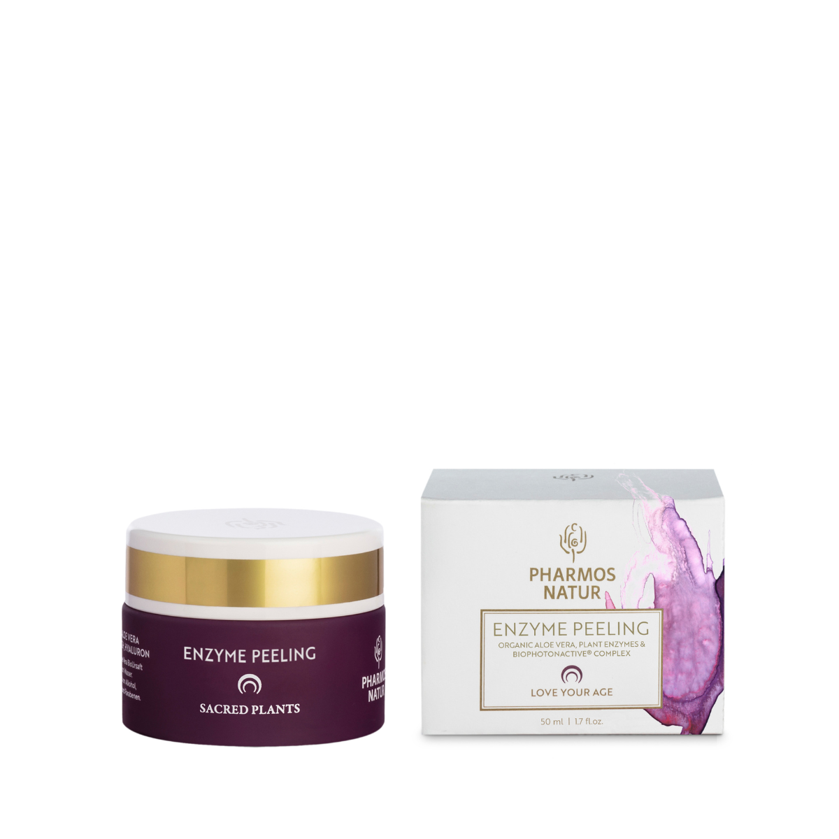 Enzyme Peeling Gesichtspeeling mit Bio Aloe Vera, Kürbisferment und Mandelöl