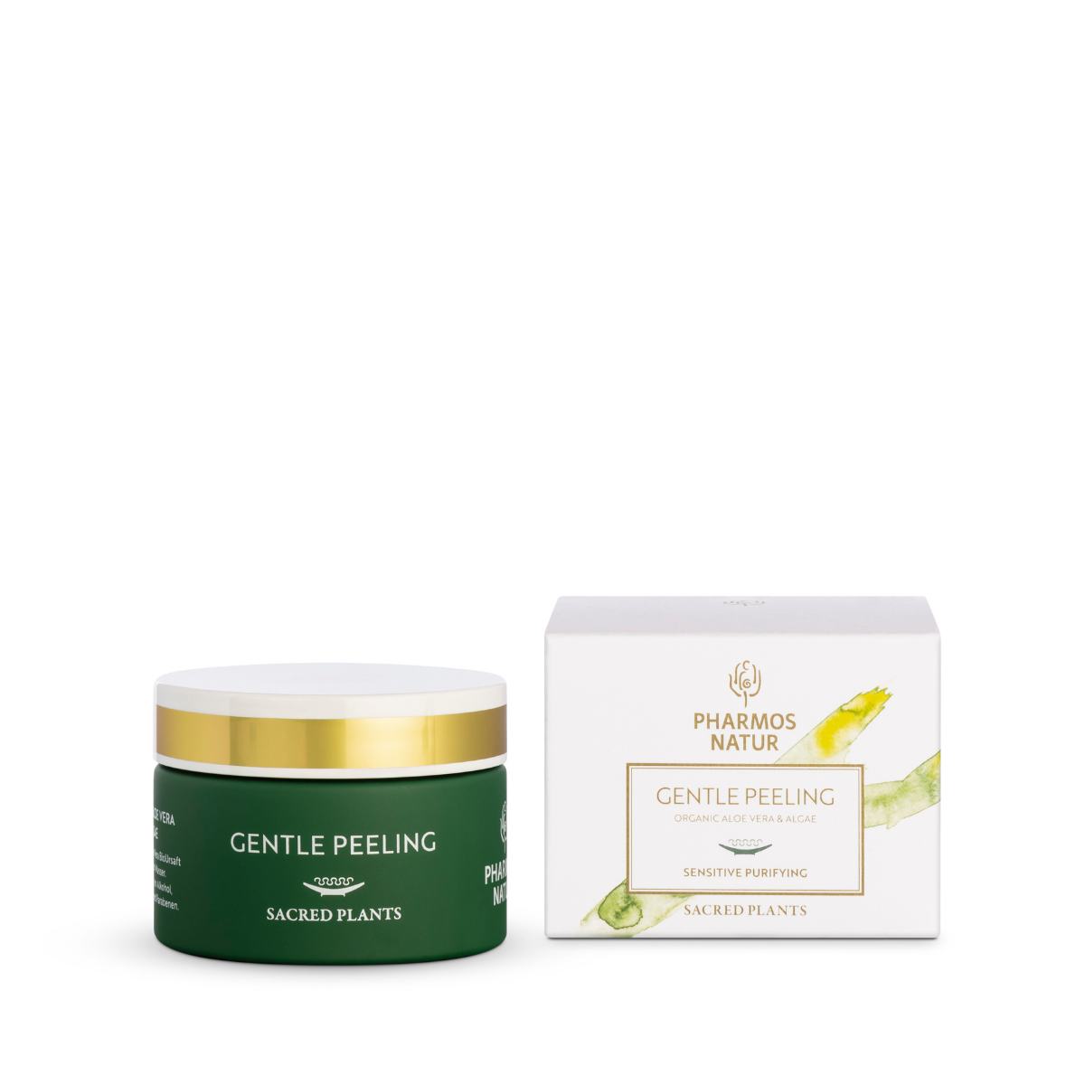 Gentle Peeling Gesichtspeeling mit Bio Aloe Vera, Spirulina und Meeresalgen