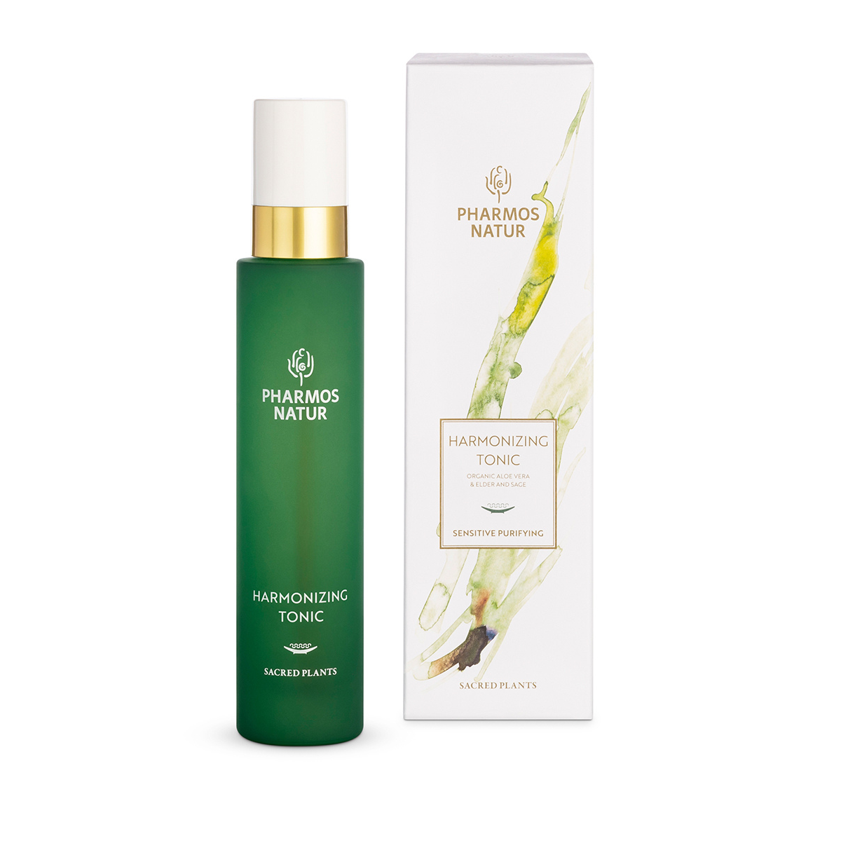 Harmonizing Tonic Gesichtswasser mit Bio Aloe Vera, Kamille und Holunderblüte für die tägliche Gesichtspflege