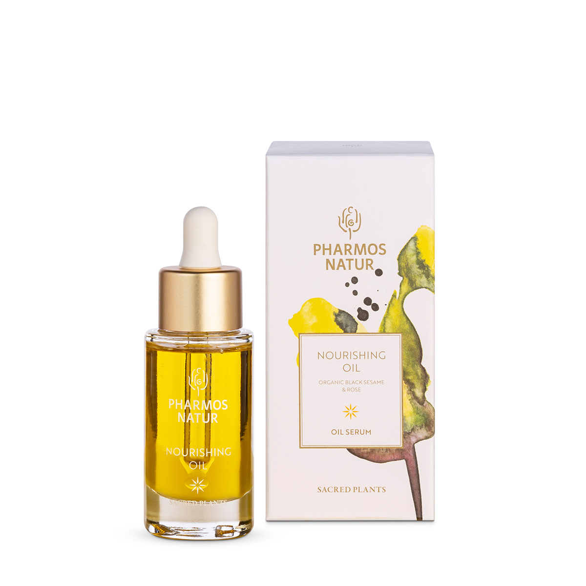 Nourishing Oil Gesichtsöl mit Schwarzem Sesam Ursamen, Damaszener Rose und Rosengeranie