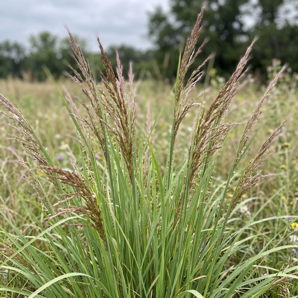 Palmarosa (Cymbopogon martinii) – aromatisches Süßgras mit feinen Halmen und langer Tradition in der Pflanzen- und Aromakultur.
