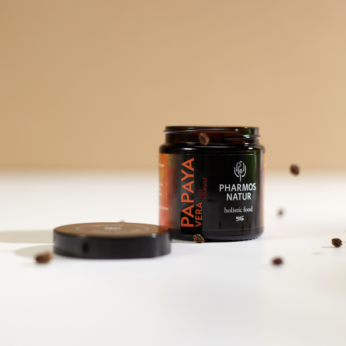 PapayaVera® Verpackung mit Papaya-Kernen aus Sri Lanka