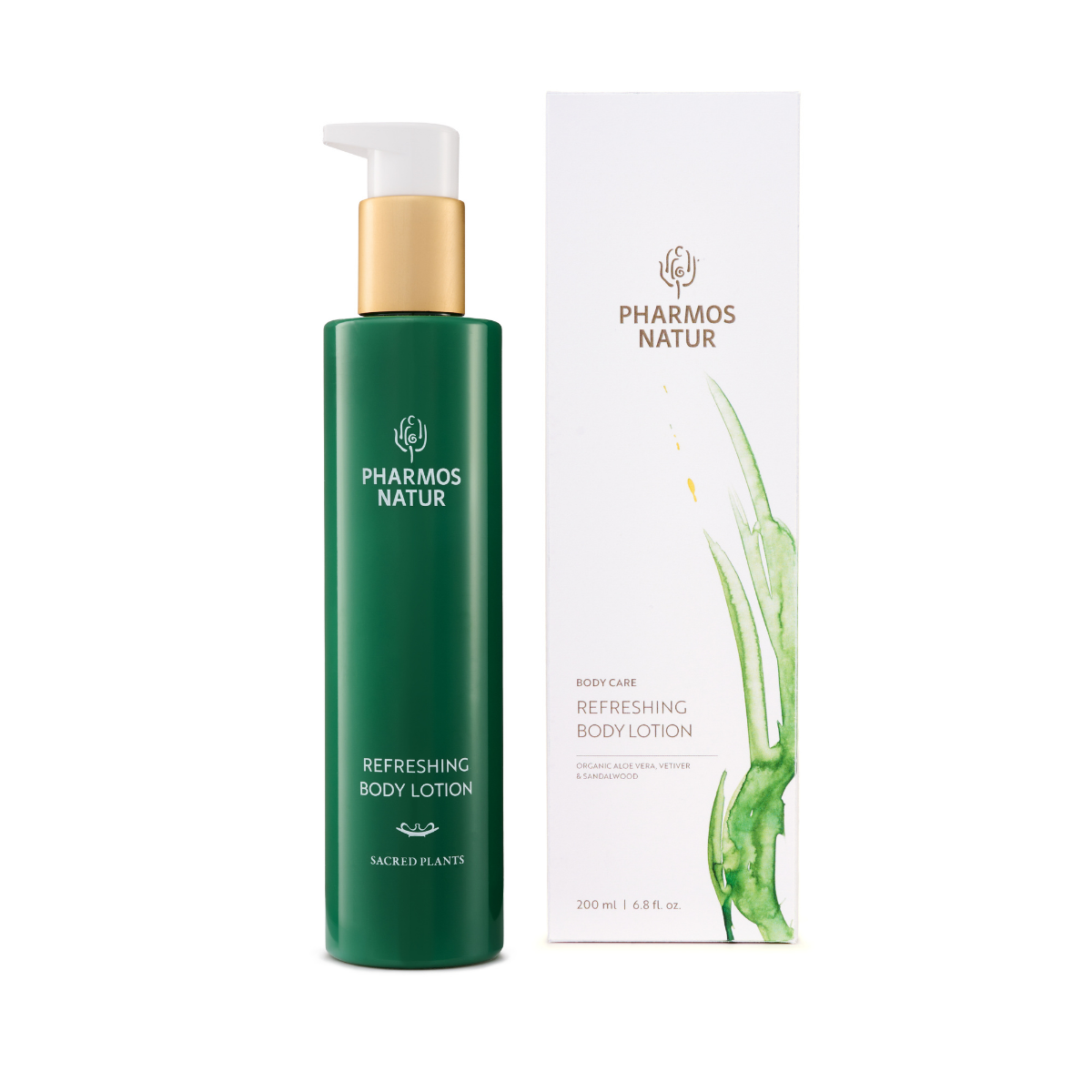 Refreshing Body Lotion Körperlotion mit Bio Aloe Vera, Jojobaöl, Sheabutter und Ackerminze