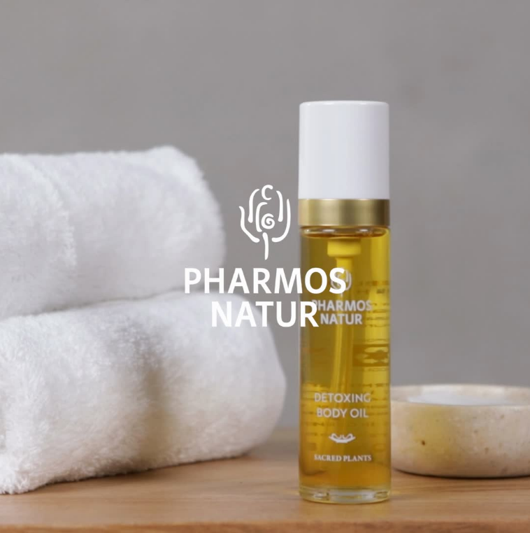 Erklärvideo zu Detoxing Body Oil durch Stefanie Seidl Trainer bei Pharmos Natur