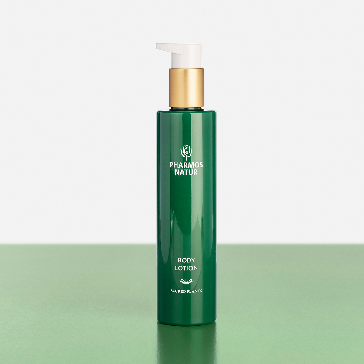 Grüne Body Lotion Produktbild