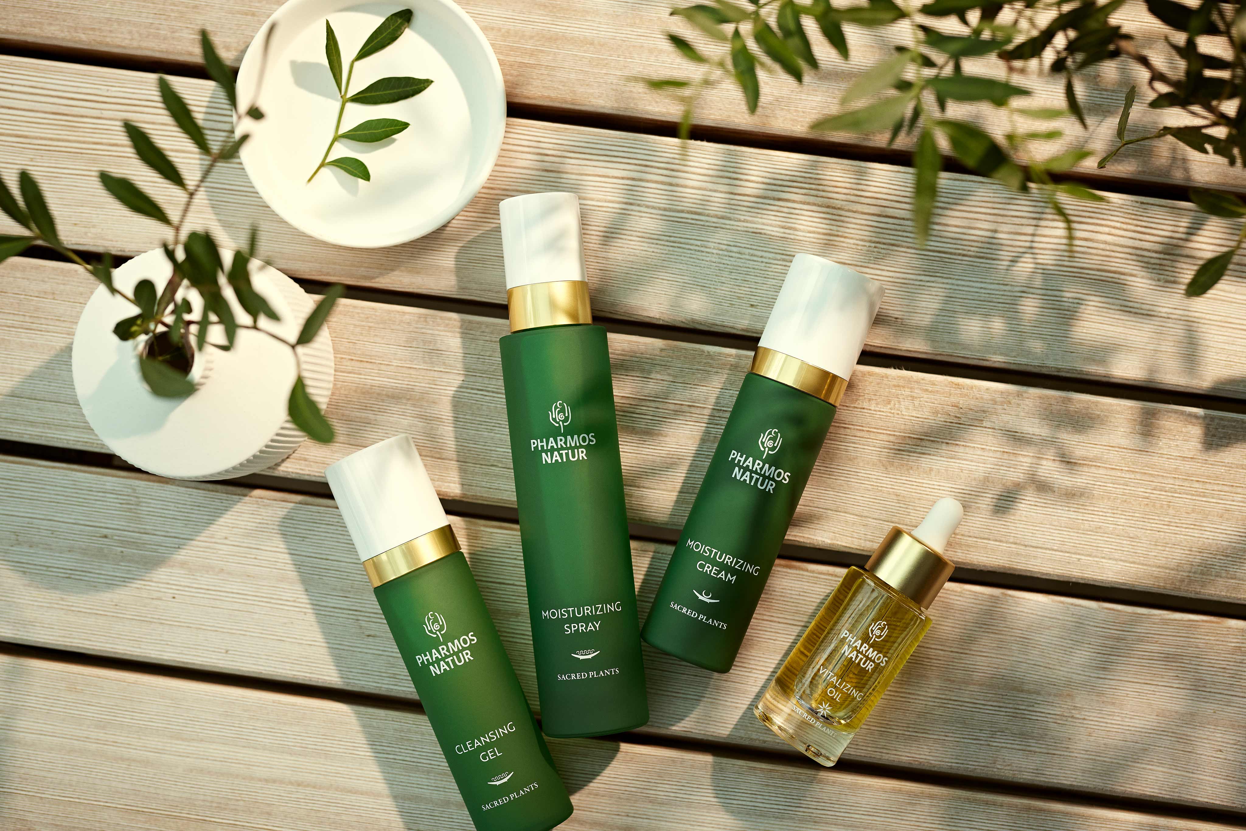 Produkte für normale Haut Produkte für normale Haut mit Cleansing Gel, Moisturizing Spray, Moisturizing Cream und Vitalizing Oil