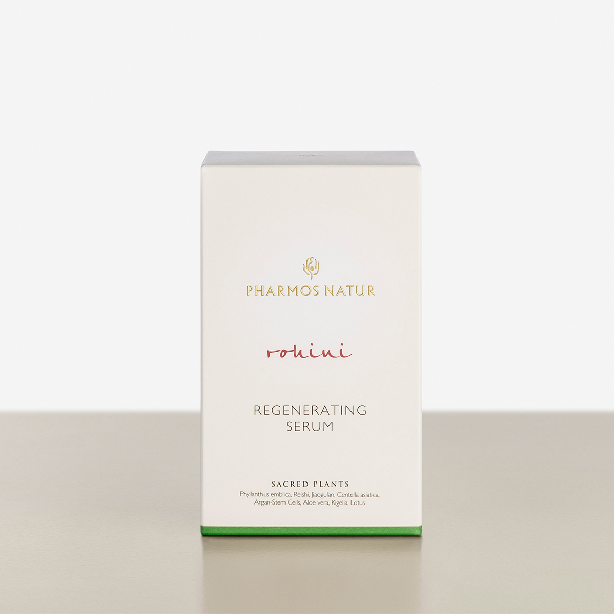 Verpakung rohini regenerating serum Produktbild