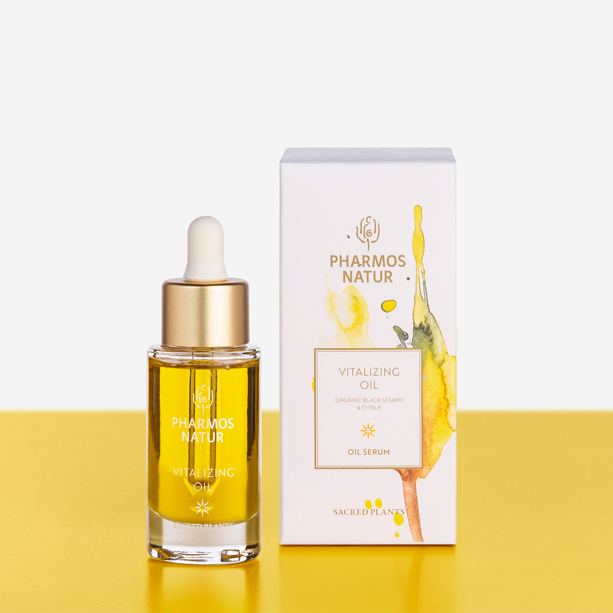 gelbes Vitalizing Oil Produktbild
