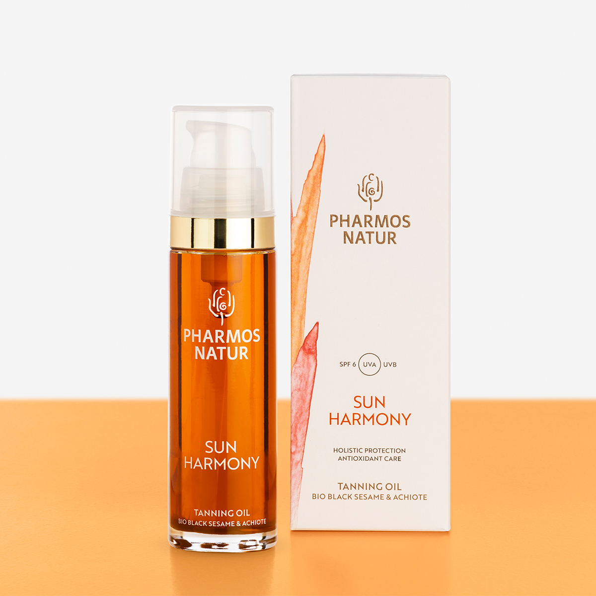 orangenes Tanning Oil Produktbild