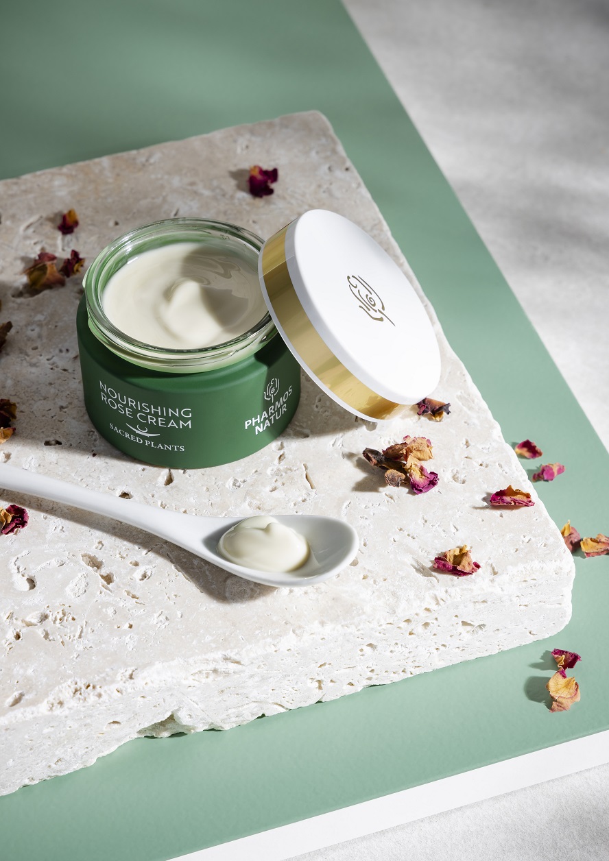 grüne nourishing rose cream Produktbild