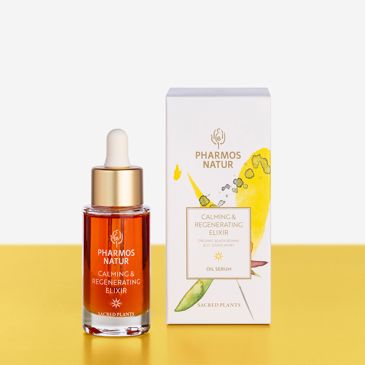 orangenes calming and regenerating elixir Produktbild