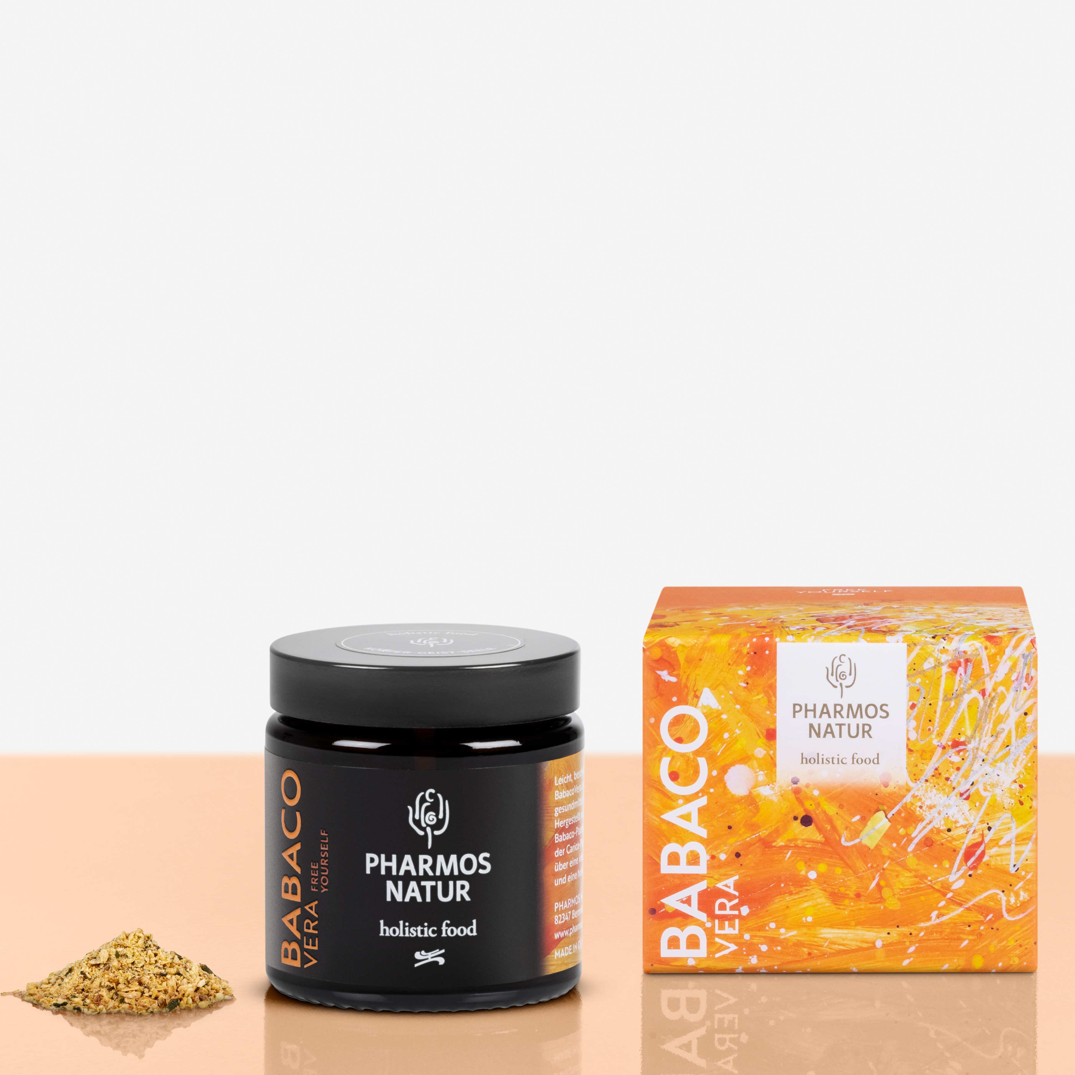 Babaco Vera dunkler Behälter Produktbild