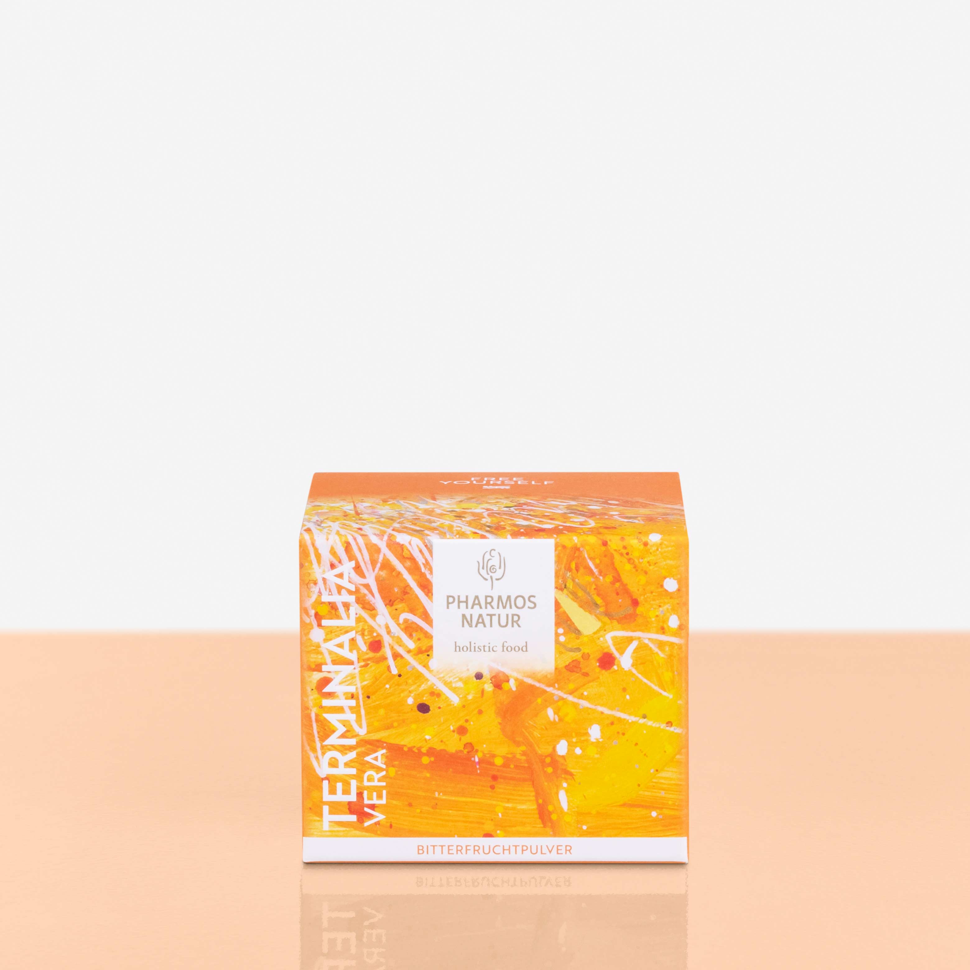 Terminalia Vera gelbe Verpackung Produktbild