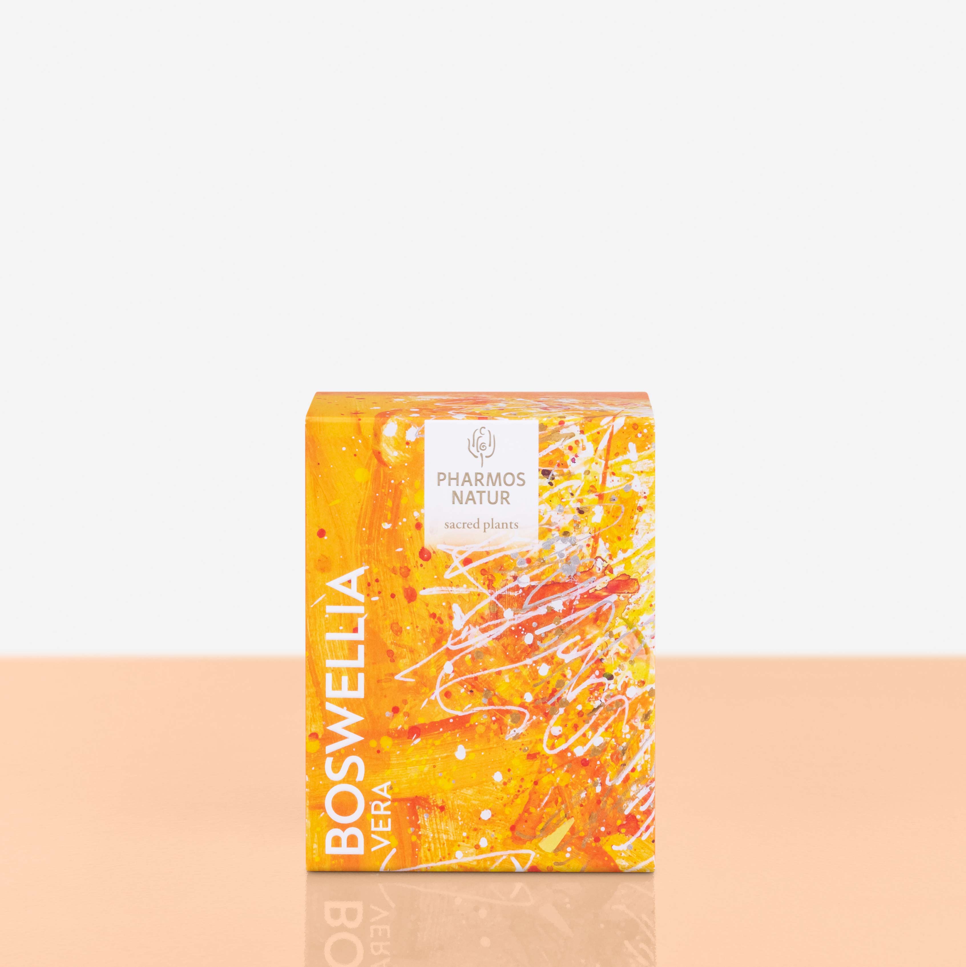 Boswella Vera Weihrauch orangene Verpackung Produktbild