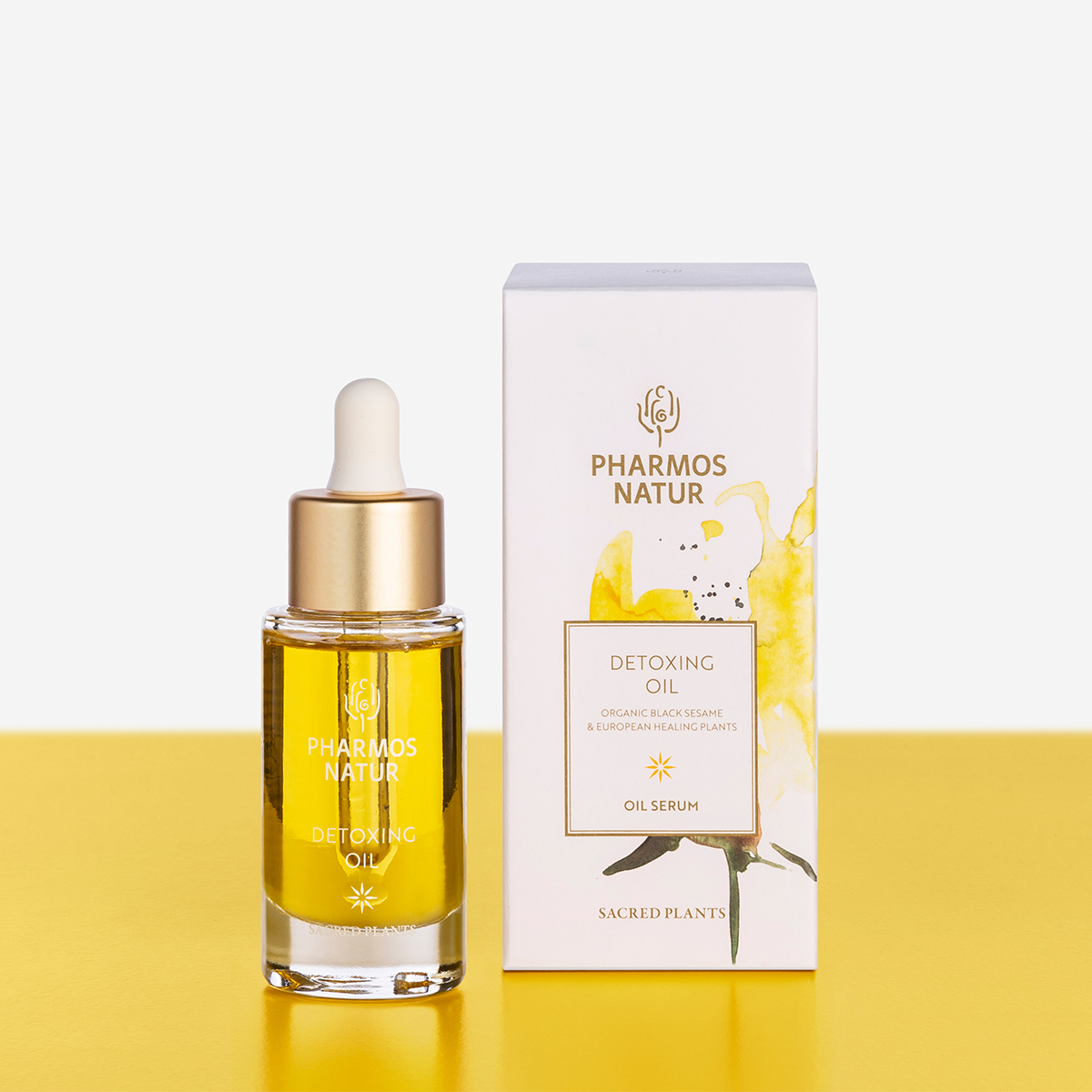 Gelbes Detoxing Oil Produktbild