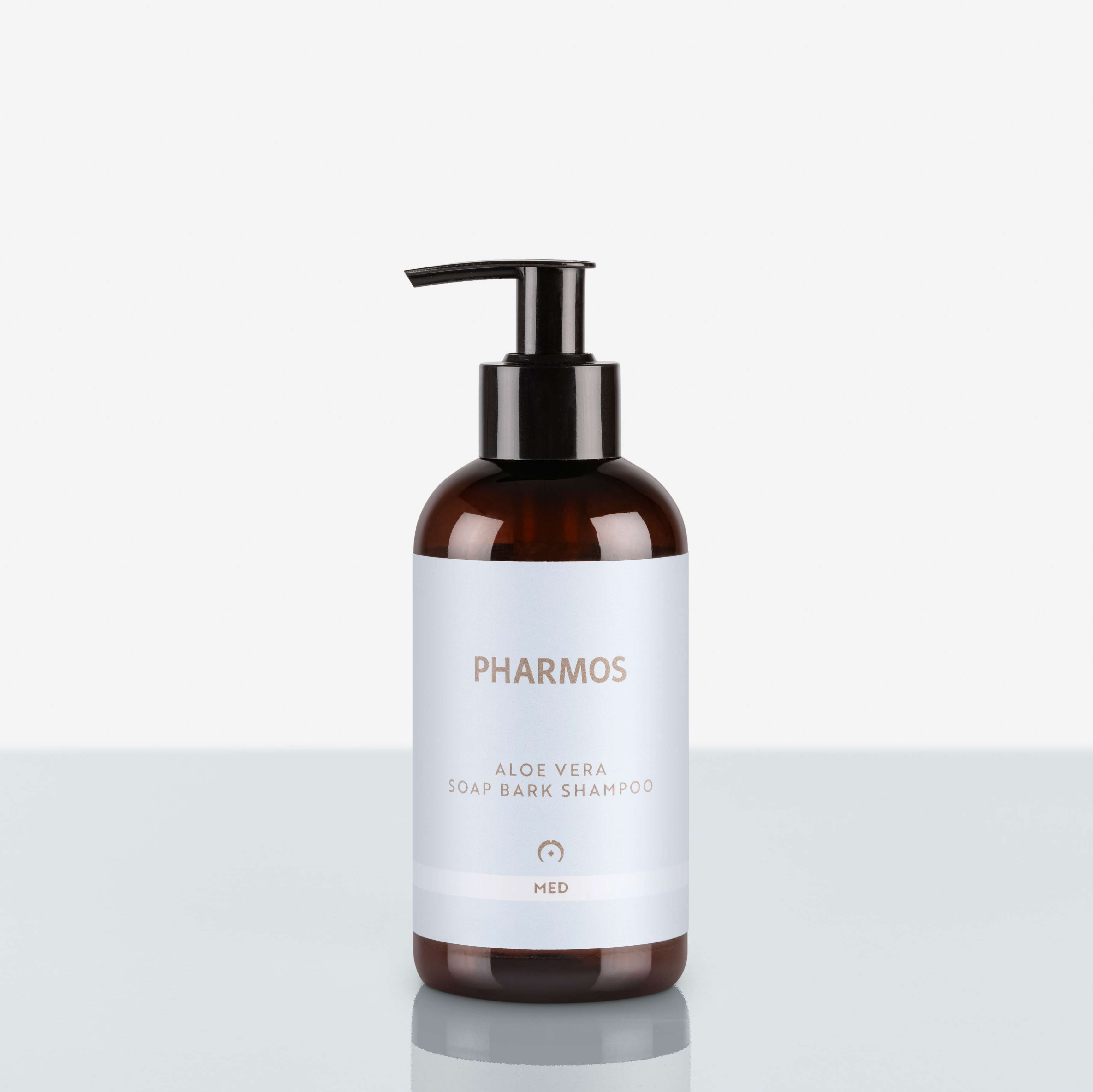 Weißes Seifenrindenshampoo Produktbild