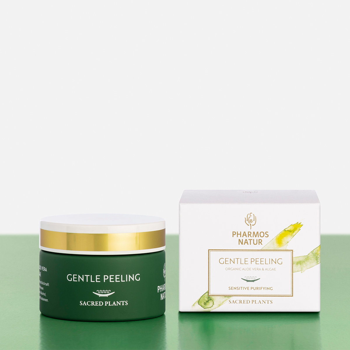 Grünes Gentle Peeling Produktbild