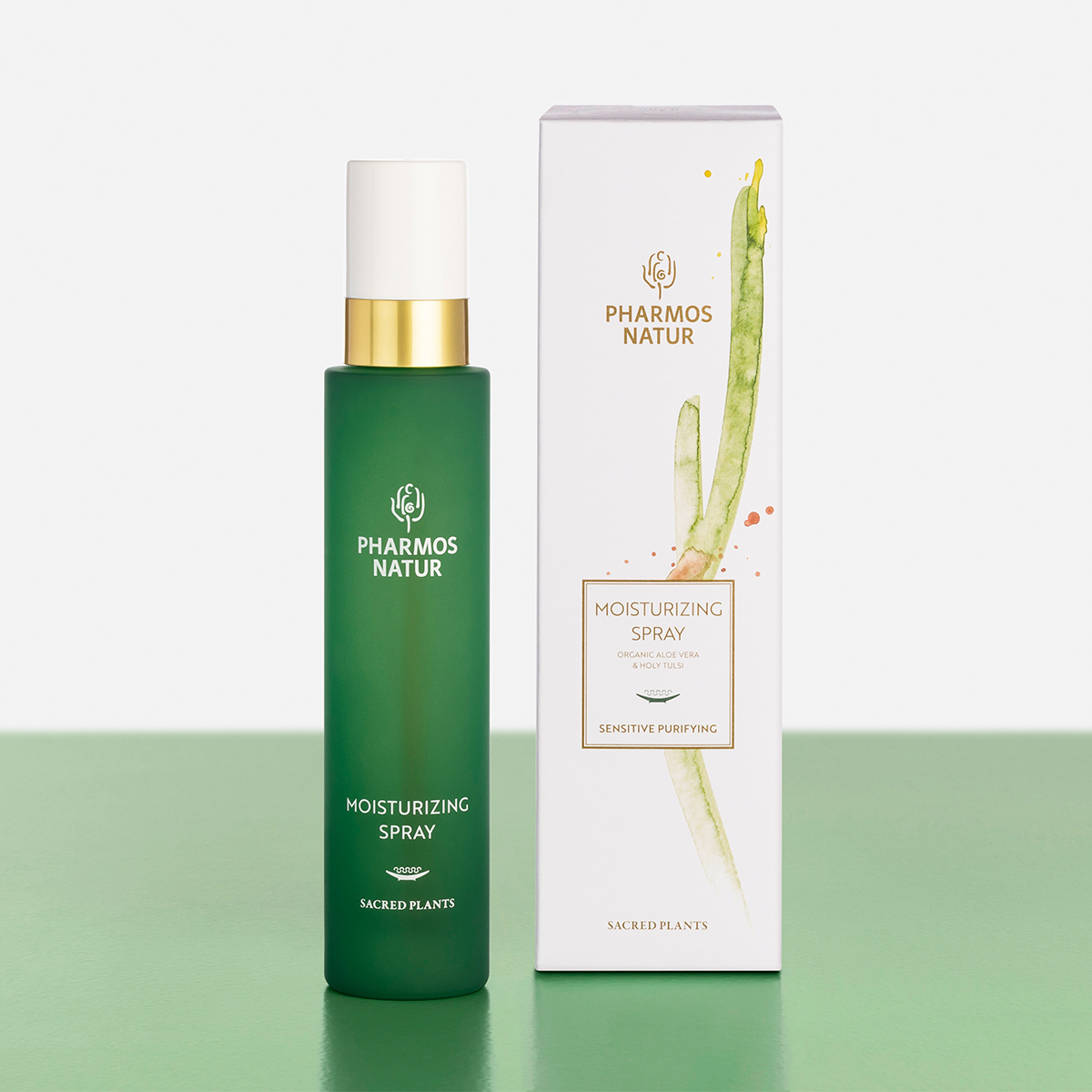 grünes Moisturizing Spray Produktbild