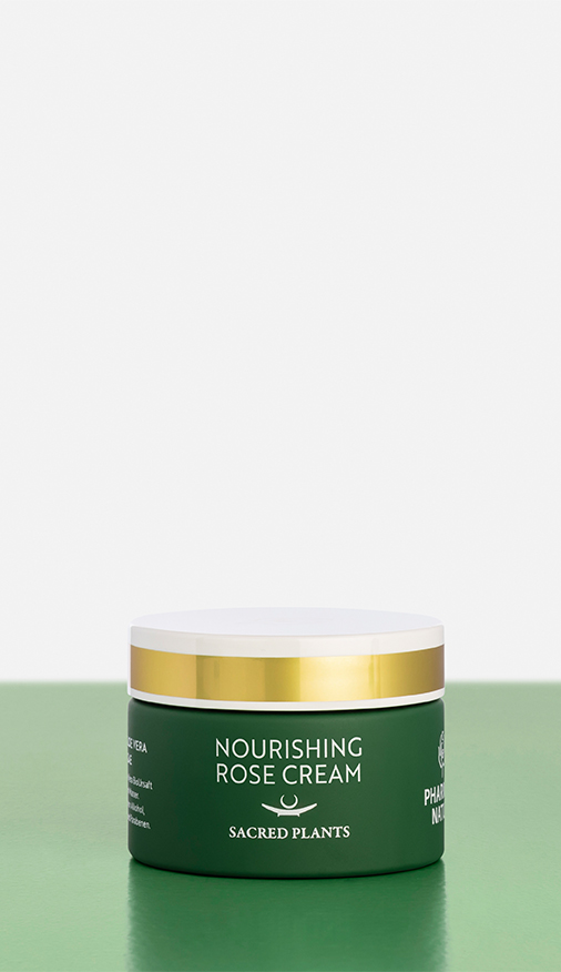 grüne nourishing rose cream Produktbild