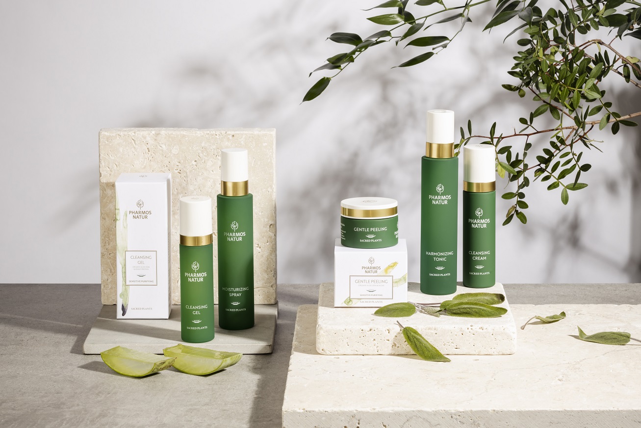 Produktlinie Sensitive Purifying Produktlinie Sensitive Purifying mit Cleansing Gel, Gentle Peeling, Harmonizing Tonic und Cleansing Cream