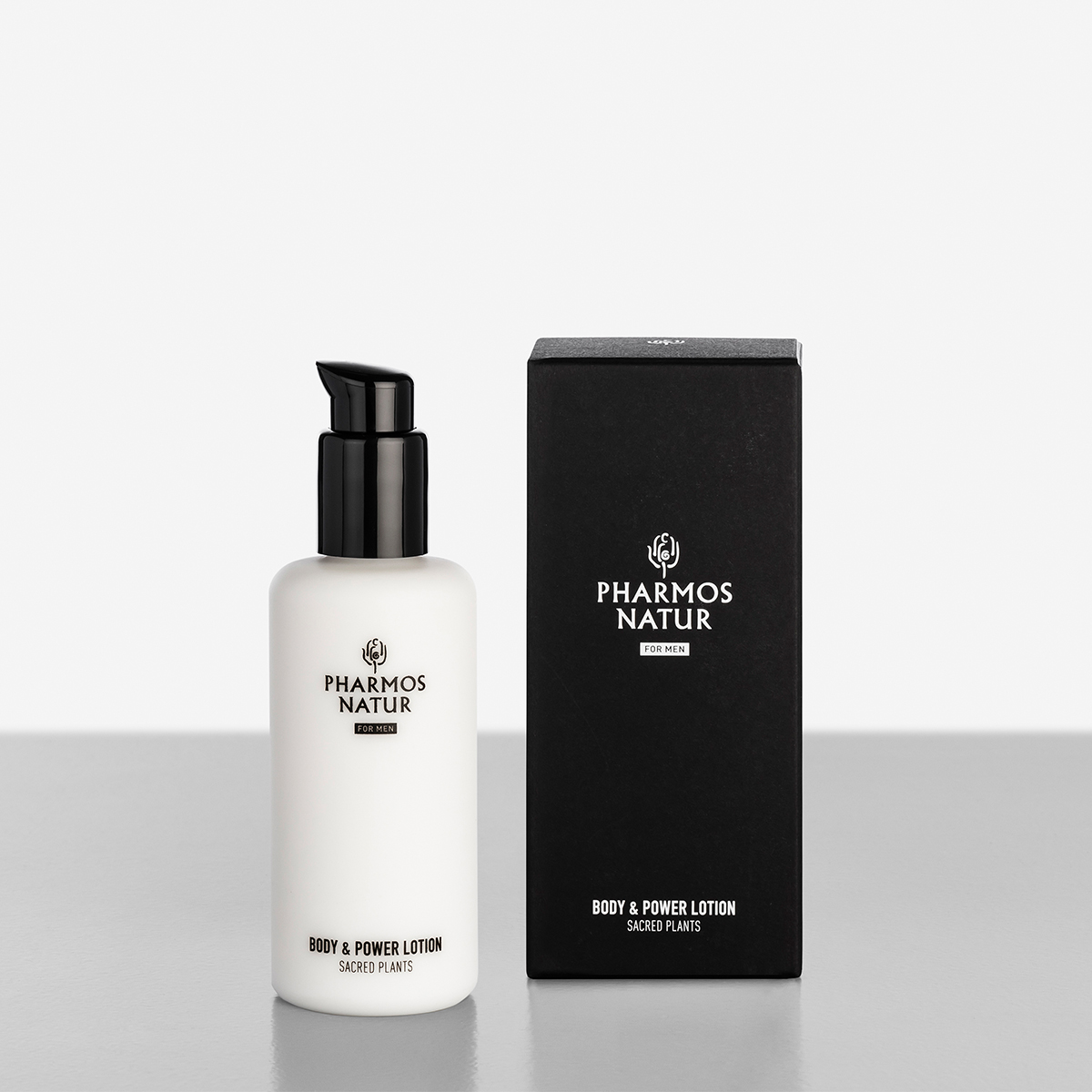 Weiße Body and Power Lotion Produktbild